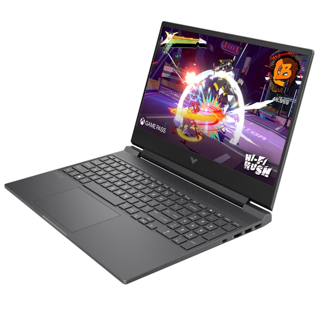 HP Notebook VICTUS  15.6" FHD 144Hz NT  Core I5-13420H 16GB  512GB  RTX3050 6GB  Win11  Gamepass  Silver 15-fa2014la BA1U5LA
