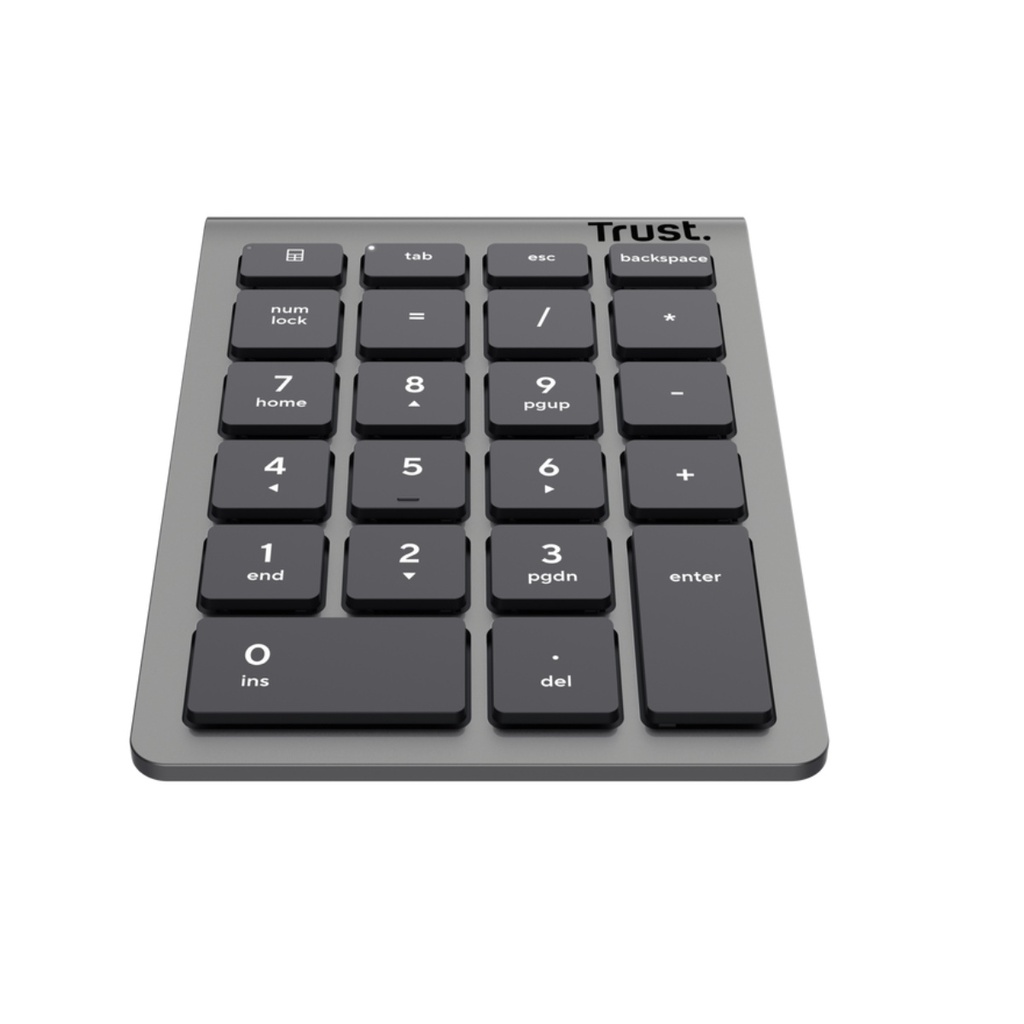 Trust Teclado Numerico Inalambrico Plata - 25709