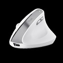 Trust Mouse Vertical Ergonomico Inalambrico Bayo Color Blanco Recargable - 25398