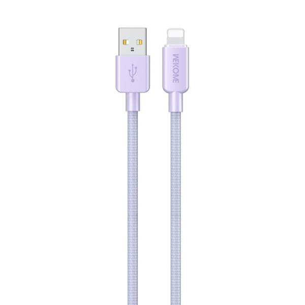 CABLE USB A LIGHTNING  WDC-01I WEKOME BLANCO