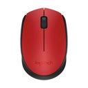Mouse Logitech M170 Inalámbrico 2.4 Ghz 1000 Dpi 910-004941 - Rojo