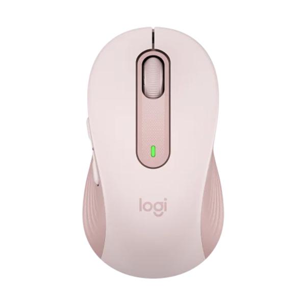 Mouse Logitech Signature M650 Inalámbrico Bluetooth / Receptor 4000 Dpi 910-006251 - Rosado