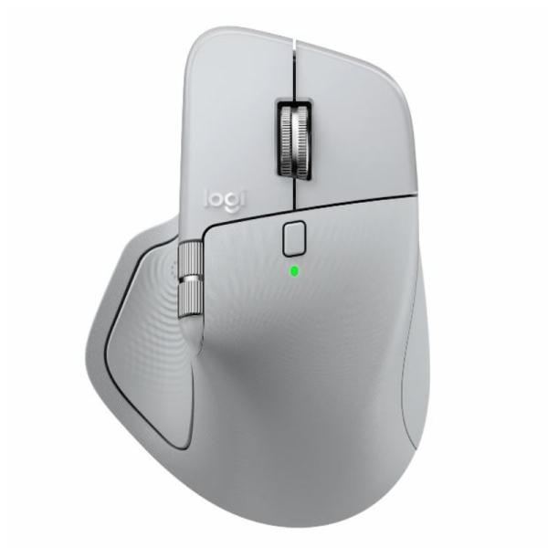 Mouse Logitech Mx Master 4 Inalámbrico 2.4ghz / Bluetooth 910-007566 - Gris Claro