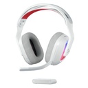 Headset Gaming RGB Logitech A20 X Lightspeed Inalámbrico Bluetooth / USB 939-002252 - Blanco