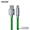 CABLE USB A TIPO C  66W MODELO  WDC-27  WEKOME NEGRO