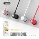 Audifonos Manos Libres Yookie - YK18 Blanco