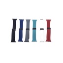 BANDA PARA RELOJ DISEÑO NEGRO/PLATEADO 38/41 MM