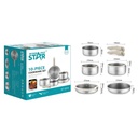 Set de Ollas Winning Star ST-5215 Aluminio 10 Piezas GUO-1083-WST-15595