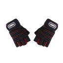 GUANTES PARA GIMNASIO NEGRO L