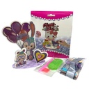 FIGURAS PEQUEÑAS DE PERLAS CONEJO MORADO