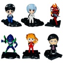 SET DE FIGURAS DE EVANGELION