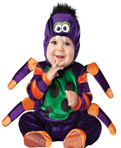 DISFRAZ DE ARAÑA PARA BEBÉ 80cm 80cm