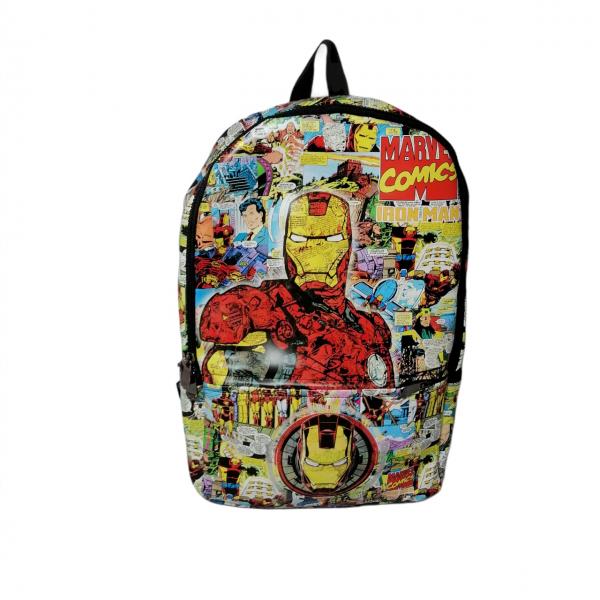 BOLSO IRON MAN MARVEL COMICS ESTAMPADO