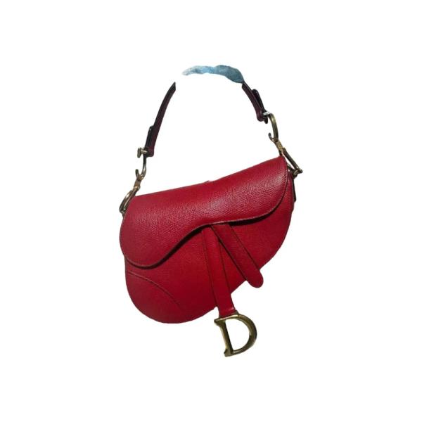 BOLSO MODELO SADDLE DIOR VINO