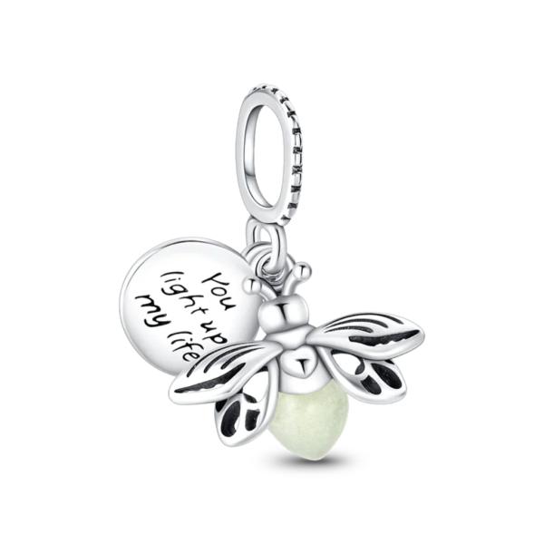 CHARM COLGANTE DOBLE LUCIERNAGA PANDORA