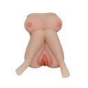 MASTURBADOR REALISTA 2 EN 1 MODELO YQ-082