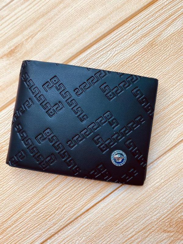 BILLETERA MARCA PARA CABALLERO VERSACE MODELO 9240 NEGRO