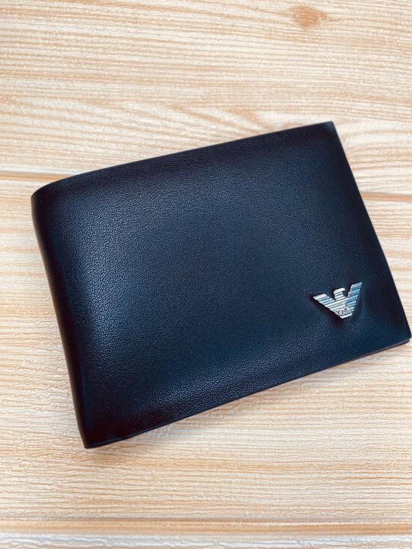 BILLETERA MARCA PARA CABALLERO GIORGIO ARMANI MODELO 9235 NEGRO