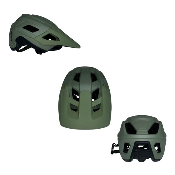 CASCO DE BICICLETA AZUL