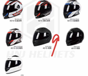 CASCO DE MOTO HNJ HELMET M