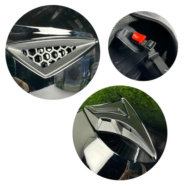 CASCO DE MOTO HNJ HELMET M