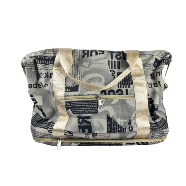 BOLSO DE HOMBRO MUJER - GRANDE BEIGE