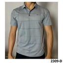 CAMISA CUELLO POLO GRIS TELA FRIA L