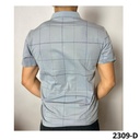 CAMISA CUELLO POLO GRIS TELA FRIA L