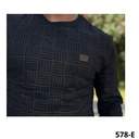 CAMISA MANGA LARGA NEGRO XS