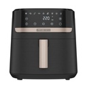 Black + Decker freidora de aire 8L purifry digital color negro - AFBD82-1BDLA