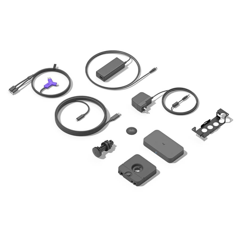 Logitech Swytch Laptop Link for Video Conferencing in Meeting Rooms - Hub - 2 x HDMI + 1 x SuperSpeed USB + 2 x USB-C