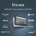 Tablet Fire HD 8" 32GB 2021 Amazon - Negra