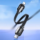 Cable USB Tipo C a Lightning Serie Platinum PRO RC-C050C-L - Negro