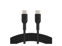 Belkin BoostCharge - Cable USB - 24 pin USB-C (M) a 24 pin USB-C (M) 1 m - negro