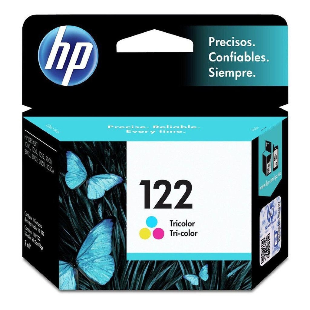 HP 122 - 1.5 ml - amarillo, cián, magenta original - cartucho de tinta