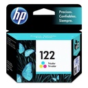 HP 122 - 1.5 ml - amarillo, cián, magenta original - cartucho de tinta