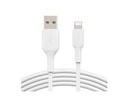 Belkin BoostCharge - Cable Lightning - Lightning macho a USB macho 2 m - blanco