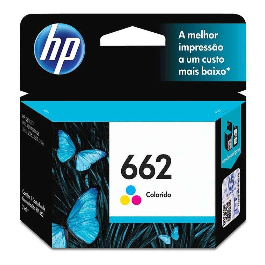 HP 662 - Color (cian, magenta, amarillo) - original Ink Advantage - cartucho de tinta