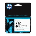 HP 712 - 38 ml - negro original - DesignJet - cartucho de tinta