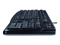 Logitech K120 - Teclado - USB inglés - negro