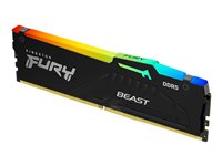 Kingston FURY Beast RGB - DDR5 - módulo 32 GB - DIMM de 288 contactos - 5600 MT/s / PC5-44800 - CL40