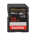 SanDisk Extreme Pro - Tarjeta de memoria flash - 32 GB Video Class V30 / UHS-I U3 / Class10 - SDHC UHS-I