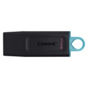 Kingston DataTraveler Exodia - Unidad flash USB - 64 GB USB 3.2 Gen 1 - negro con turquesa