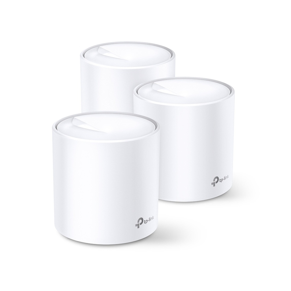 TP-LINK Deco X20 - Sistema Wi-Fi - (3 enrutadores) 1GbE Wi-Fi 6 - Doble banda
