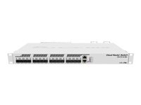 MikroTik Cloud Router Switch CRS317-1G-16S+RM - Conmutador - L3 Gestionado - 16 x SFP+ + 1 x 10/100/1000