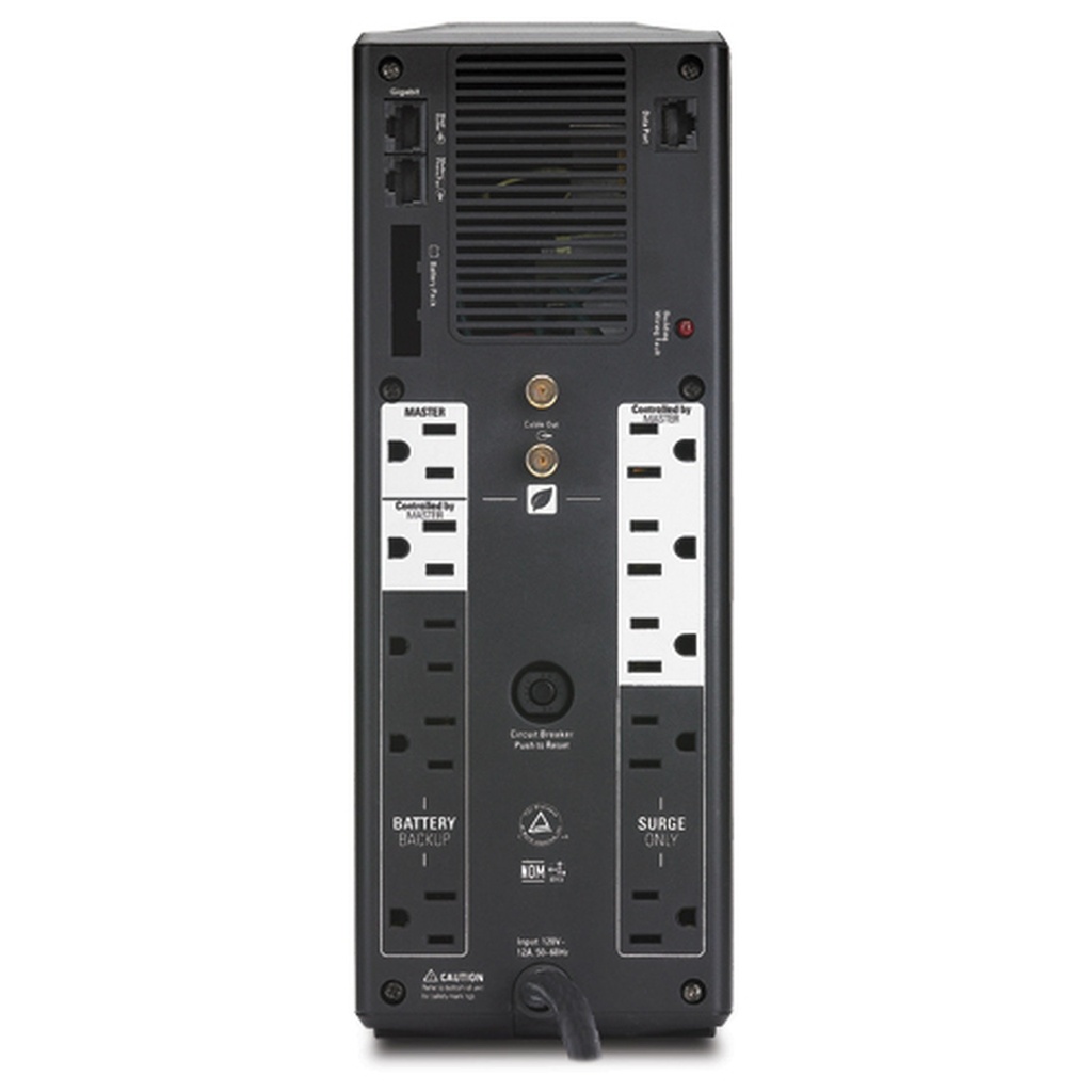 APC Back-UPS Pro 1500 - UPS - CA 120 V 865 vatios - 1500 VA - conectores de salida: 10