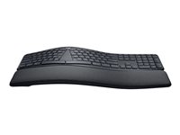 Logitech ERGO K860 - Teclado - inalámbrico 2.4 GHz, Bluetooth 5.0