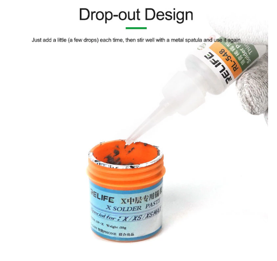 Disolvente para Soldadura en Pasta RL-548 Relife