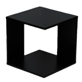 [KN00046] Kenneth Cole estante de cubo color caf‚ oscuro - KCWD2022053-BR