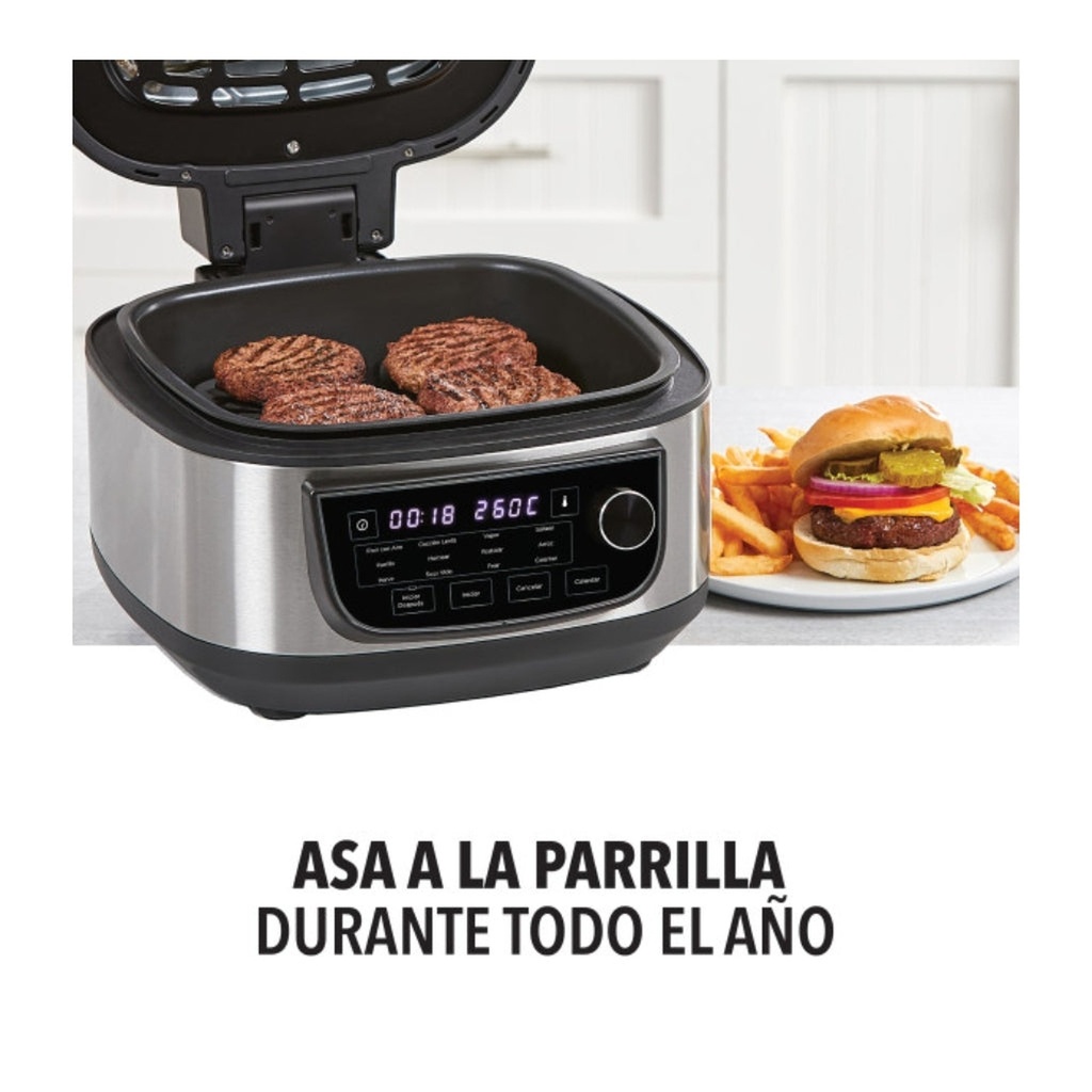 [XL00003] Power XL freidora de aire con parrilla 12 en 1 digital 6QT MFC-AF-6C-LA
